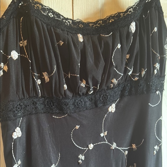 Urban outfitters Black Floral Slip Dress - Picture 4 of 4